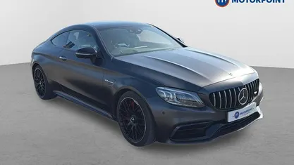 Used Mercedes C63S AMG Premium Plus 510 HP (375 kW) 2021 Grey Coupe