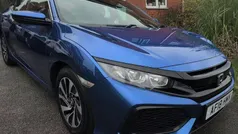 Blue Used 2018 Honda Civic SE Hatchback | £8,999 (Good price)