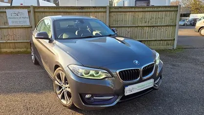 Used BMW 220 Sport Line 190 HP (139 kW) 2015 Grey Coupe