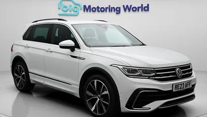 Used VW Tiguan R-line 150 HP (110 kW) 2023 White SUV
