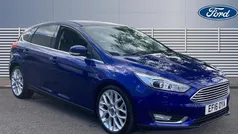 Blue Used 2016 Ford Focus Titanium X Hatchback | £7,814 (Good price)