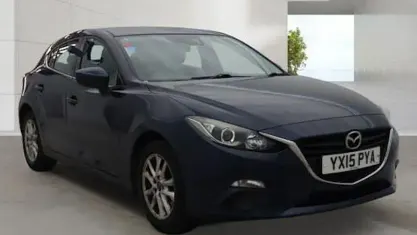 Used Mazda 3 165 HP (121 kW) 2015 Blue Hatchback