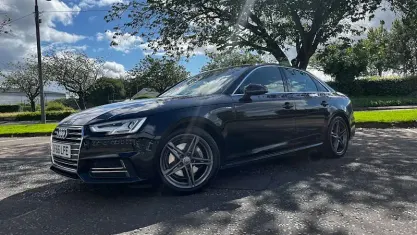 Used Audi A4 S-Line 190 HP (139 kW) 2016 Black Sedan