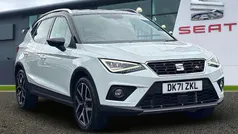 Nevada white Used 2021 Seat Arona FR Sport SUV | £14,095 (Fair price)