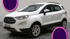 White Used 2022 Ford Ecosport Titanium SUV | £12,972 (Fair price)