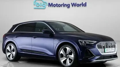 Used Audi e-tron S-Line 230 kW (313 HP) 2021 Blue SUV