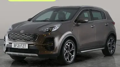 Używany Kia Sportage GT-Line 177 KM (130 kW) 2021 Brązowy SUV