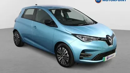 Usado Renault Zoe Techno 100 kW (136 CV) 2023 Azul Utilitario