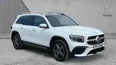 Digital white metallic Used 2022 Mercedes GLB200 AMG Line Premium Plus SUV | £31,049 (Fair price)