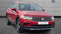 Red Used 2022 VW Tiguan Elegance SUV | £23,990 (Fair price)