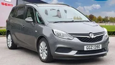 Grey Used 2017 Vauxhall Zafira Design Edition MPV | £7,912 (Fair price)