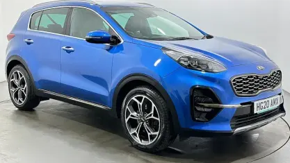 Used Kia Sportage GT-Line 177 HP (130 kW) 2020 Blue SUV