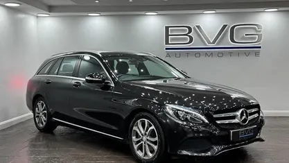Used Mercedes C220 170 HP (125 kW) 2014 Black Estate