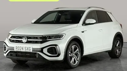 Used VW T-Roc R-line 150 HP (110 kW) 2024 White SUV