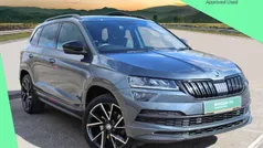 Grey Used 2022 Skoda Karoq SportLine SUV | £26,000 (Fair price)