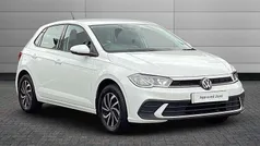 Pure white Used 2022 VW Polo Life Hatchback | £17,250 (Fair price)
