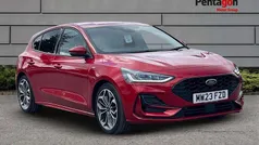 Red Used 2023 Ford Focus ST-Line X Hatchback | £17,380 (Fair price)