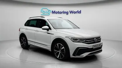 Used VW Tiguan R-line 150 HP (110 kW) 2022 White SUV