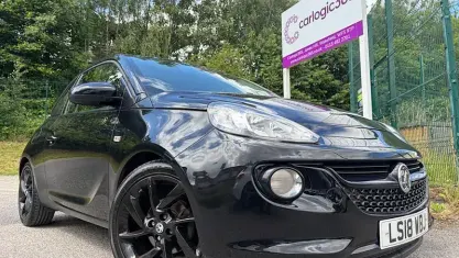 Used Vauxhall Adam 69 HP (50 kW) 2018 Black Hatchback