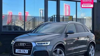 Used Audi Q3 S-line plus 184 HP (135 kW) 2016 Grey SUV