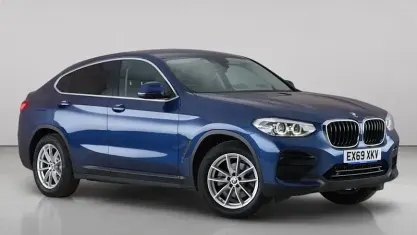 Used BMW X4 Sport Line 190 HP (139 kW) 2019 Blue SUV