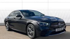 Grey Used 2021 Mercedes E220 AMG line Sedan | £23,747 (Fair price)