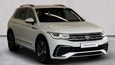 White Used 2023 VW Tiguan R-line SUV | £28,289 (Fair price)