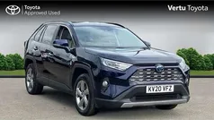 Blue Used 2020 Toyota RAV4 Hybrid SUV | £24,197 (Fair price)
