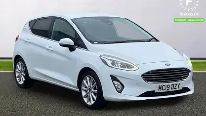 Used Ford Fiesta Titanium 101 HP (74 kW) 2019 White Hatchback