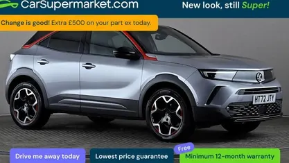 Used Vauxhall Mokka GS Line 131 HP (96 kW) 2022 Grey SUV