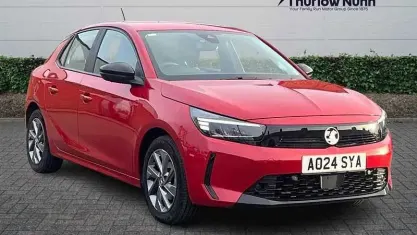 Used Vauxhall Corsa Design Edition 75 HP (55 kW) 2024 Crimson red Hatchback