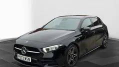 Black Used 2022 Mercedes A180 AMG line Hatchback | £20,795 (Fair price)