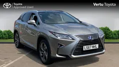Silver Used 2017 Lexus RX450h SUV | £21,990 (Good price)