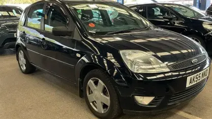 Used Ford Fiesta Zetec 82 HP (60 kW) 2005 Blue Hatchback
