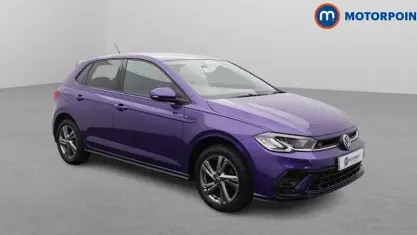 Used VW Polo R-line 95 HP (69 kW) 2022 Mauve/purple Hatchback
