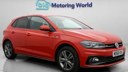 Used VW Polo R-line 116 HP (85 kW) 2019 Red Hatchback