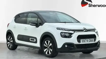 Used Citroën C3 PureTech 83 HP (61 kW) 2024 White Hatchback