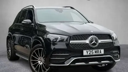 Used Mercedes GLE450 AMG AMG line 367 HP (269 kW) 2022 Black SUV