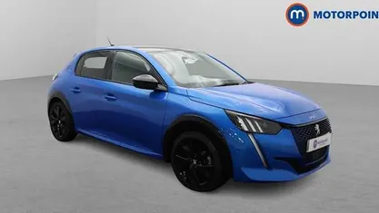 Blue Used 2022 Peugeot e-208 GTi Hatchback | £13,249 (Fair price)
