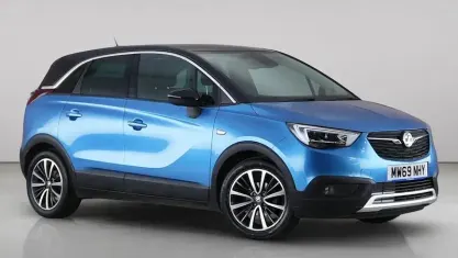 Used Vauxhall Crossland X Elite 83 HP (61 kW) 2019 Blue SUV