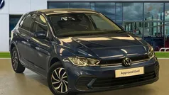 Reef blue Used 2024 VW Polo Life Hatchback | £18,652 (Fair price)