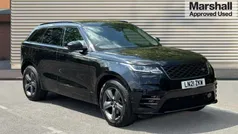 Metallic santorini black Used 2021 Land Rover Range Rover Velar R-Dynamic SUV | £28,596 (Good price)