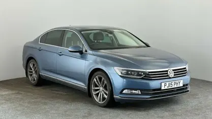 Used VW Passat GT 190 HP (139 kW) 2015 Blue Sedan