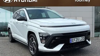 Used Hyundai Kona N Line 129 HP (94 kW) 2025 White SUV