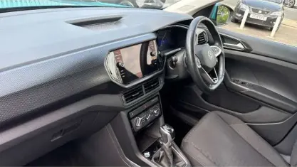 Used VW T-Cross SE 110 HP (80 kW) 2023 Makena turquoise premium metallic SUV