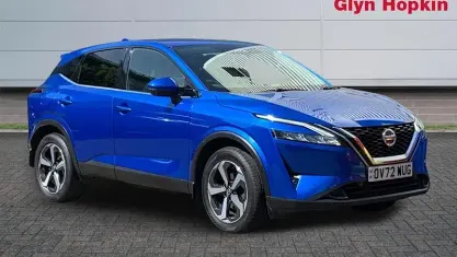 Begagnad Nissan Qashqai N-Connecta 140 HK (102 kW) 2022 Blå SUV
