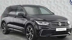 Black Used 2022 VW Tiguan Allspace R-line SUV | £31,972 (Expensive)