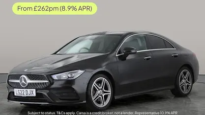 Black Used 2022 Mercedes CLA180 AMG Line Premium Sedan | £22,830 (Fair price)