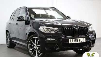Black Used 2019 BMW X3 M Sport SUV | £24,995 (Fair price)