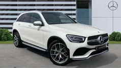 White Used 2022 Mercedes GLC300 AMG Line Premium SUV | £39,170 (Fair price)